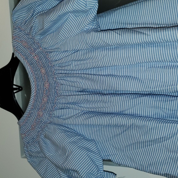 Smocked Giraffe Dress Embroidered - Picture 11 of 12